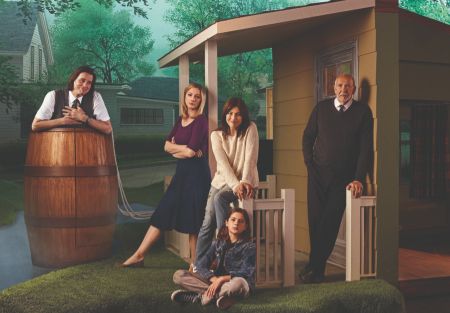The cast of Kidding